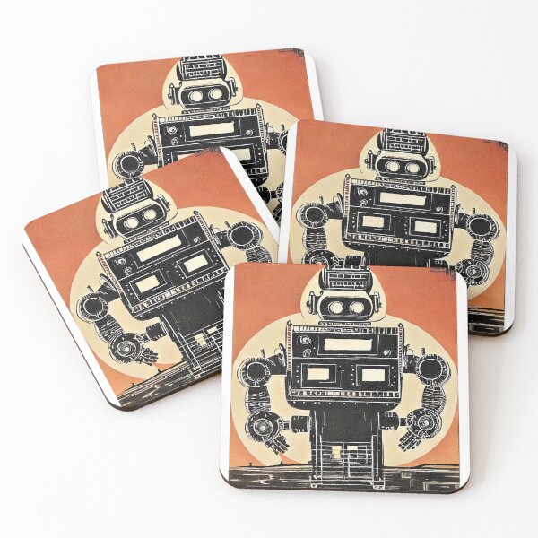 Item preview, A giant robot rising | retro aesthetic  designed and sold by spinolator.