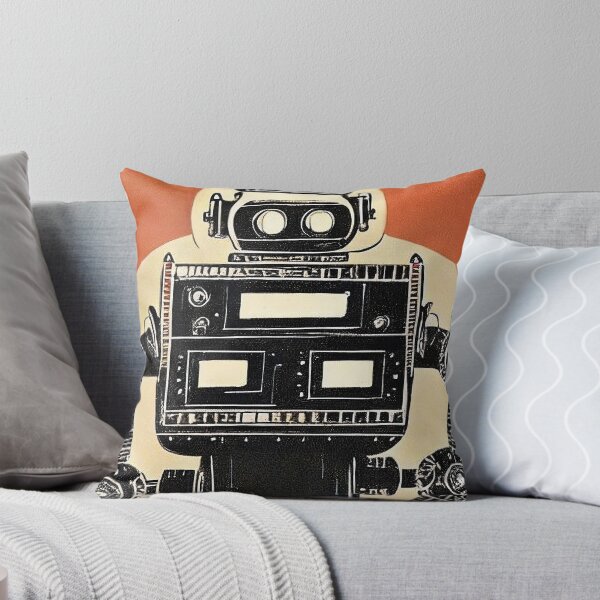 Item preview, A giant robot rising | retro aesthetic  designed and sold by spinolator.