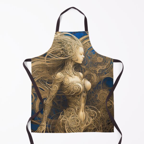 Item preview, the goldan beauty 7-bold styles-dreamy mood-madness-abstract-detailed-epic-painterly designed and sold by Hermossa-Art.