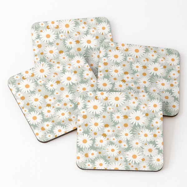 Item preview, Chamomile pattern designed and sold by Elbuenlimon.