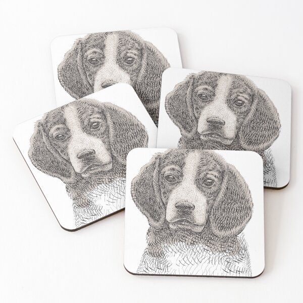 Item preview, Pawsitively Adorable: Beagle Bliss designed and sold by Inkmatic Studio.