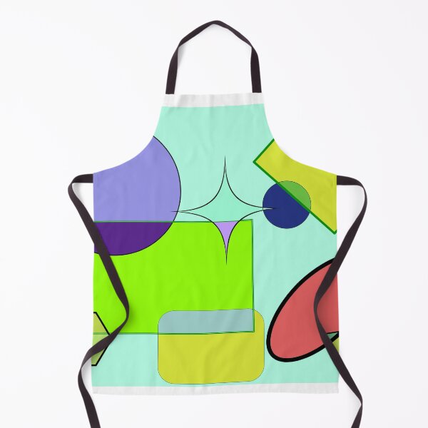Item preview, ABSTRACT DRAWING OF INTENSELY COLOURED GEOMETRIC FIGURES INTERSECTING designed and sold by coffeeflavour.