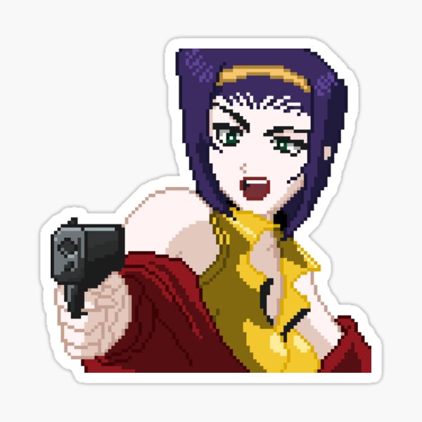 Faye Valentine Sticker