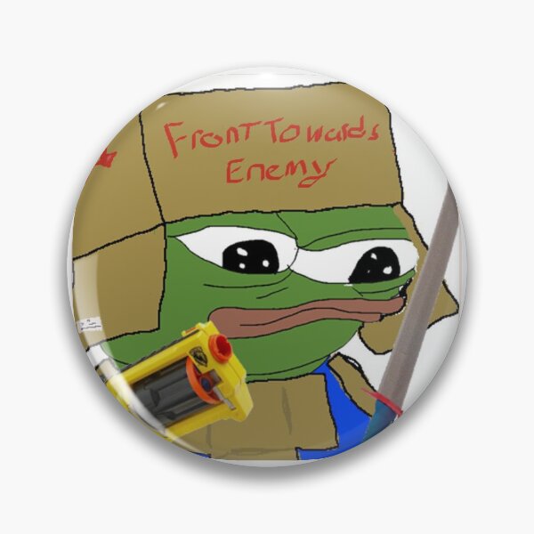 Item preview, Pepe Warrior, Front Towards Enemy Pepe Meme, Pepe the Frogman, Military Funny designed and sold by VisualAffects.