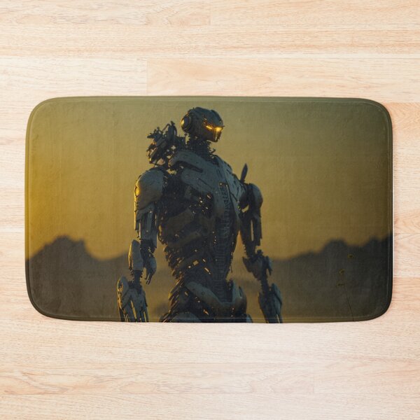 Item preview, Tall Yellow Humanoid Android Robot   designed and sold by ArtemExpressio.