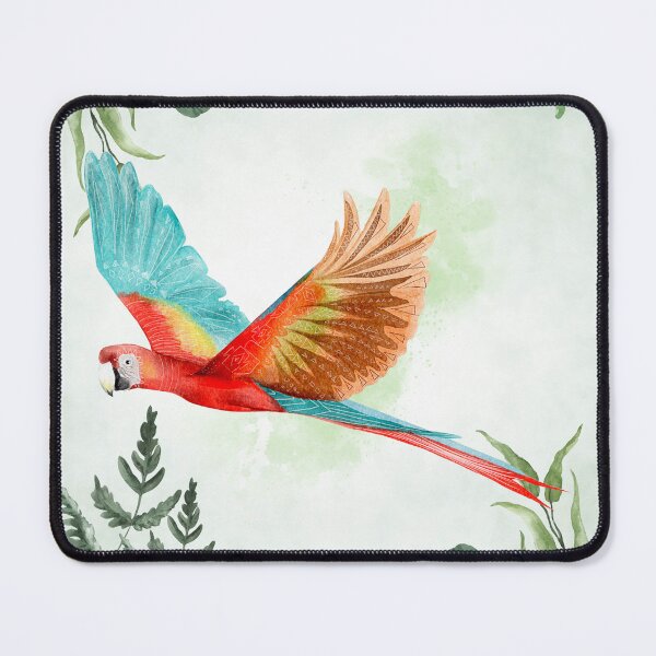 Item preview, Flying Parrot designed and sold by JZCustom Art Sales.