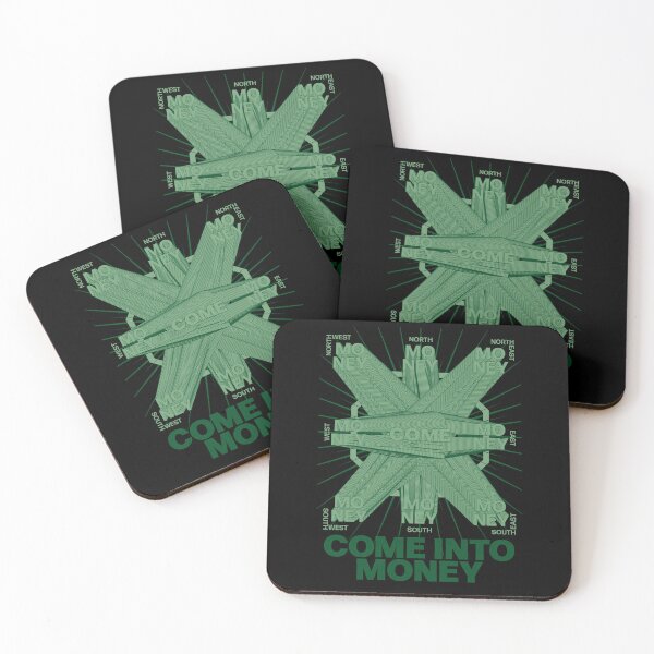 Item preview, Come into Money green designed and sold by hockeng.