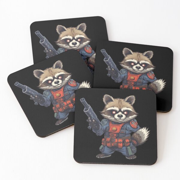 Item preview, Say Hello to My Little Raccoon Scientist With Lil Racoon Gun designed and sold by NapNapSleeper.