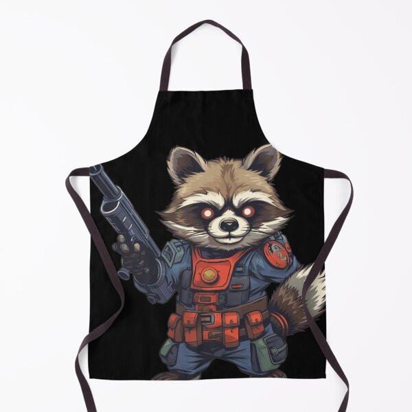 Item preview, Say Hello to My Little Raccoon Scientist With Lil Racoon Gun designed and sold by NapNapSleeper.