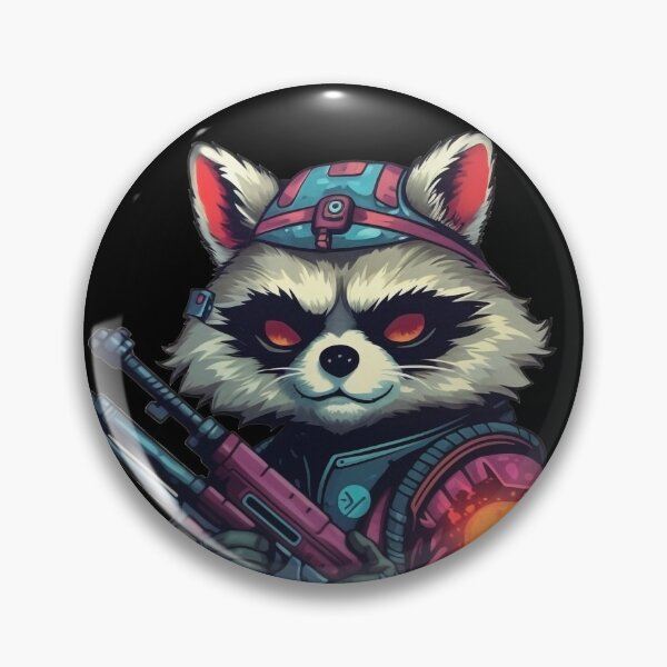 Item preview, Say Hello to My Little Raccoon Scientist With Lil Racoon Gun designed and sold by NapNapSleeper.