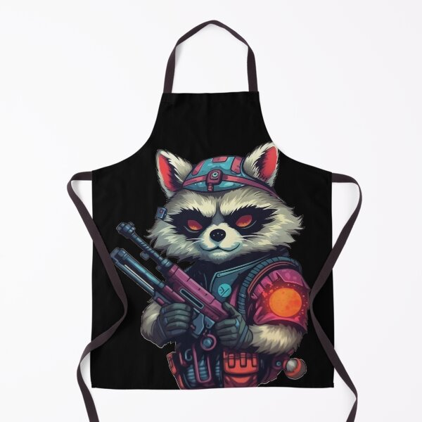 Item preview, Say Hello to My Little Raccoon Scientist With Lil Racoon Gun designed and sold by NapNapSleeper.