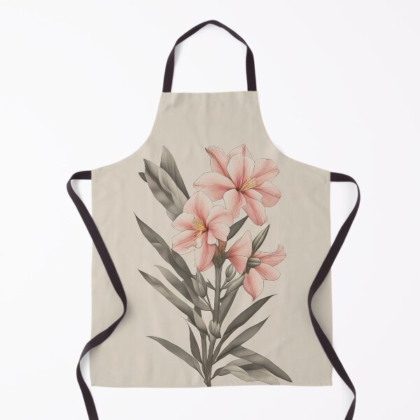 Artikelvorschau, Vintage-Fantasiebild eines Oleanders entworfen und verkauft von SimpleWallArt.