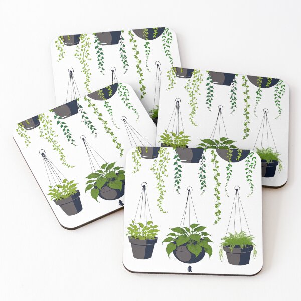 Item preview, Verdant Veil: Hanging Plants designed and sold by Artistic Imagery.
