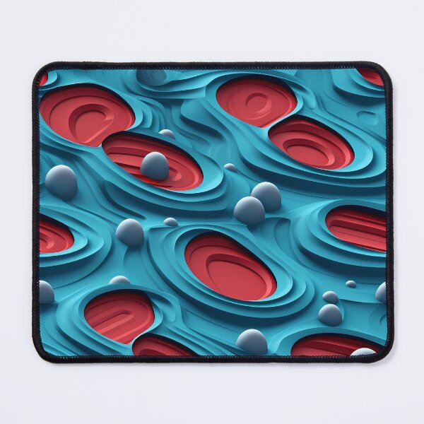 Item preview, Layered Surfaces, Fluid Lines, Cyan & Bryce 3D designed and sold by GiveMeMood.