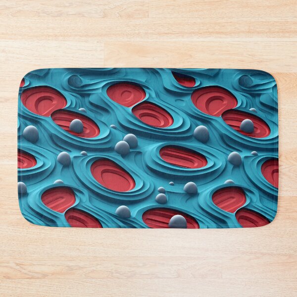 Item preview, Layered Surfaces, Fluid Lines, Cyan & Bryce 3D designed and sold by GiveMeMood.