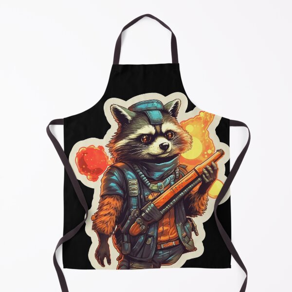 Item preview, Say Hello to My Little Raccoon Scientist Ranger With Lil Racoon Shotgun designed and sold by NapNapSleeper.