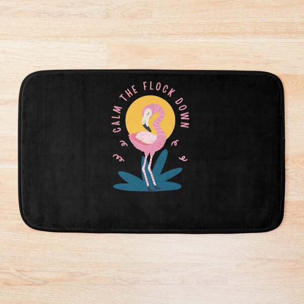 Item preview, Calm The Flock Down Women Summer Pink Flamingos  designed and sold by Norstyle.