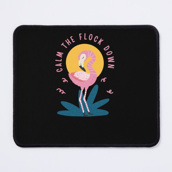 Item preview, Calm The Flock Down Women Summer Pink Flamingos  designed and sold by Norstyle.