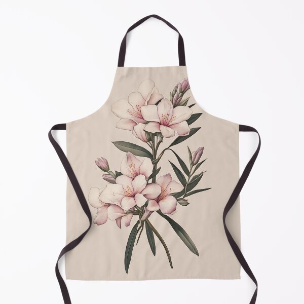 Artikelvorschau, Vintage-Fantasiebild eines Oleanders entworfen und verkauft von SimpleWallArt.