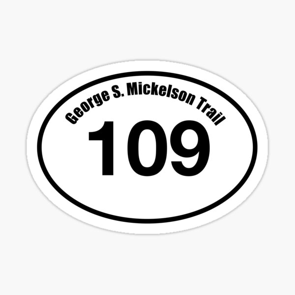 Item preview, George S Mickelson Trail designed and sold by PurpleCowStudio.