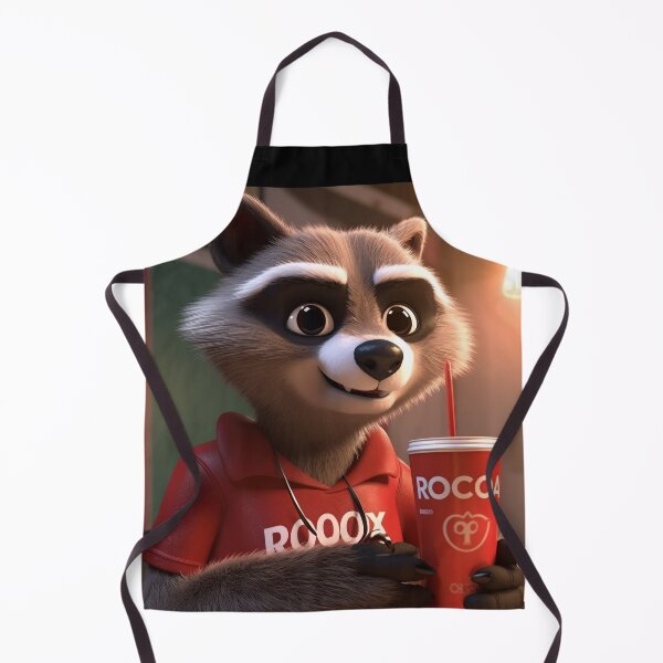 Item preview, Little Raccoon Legend Drinking RoCa Cola designed and sold by NapNapSleeper.