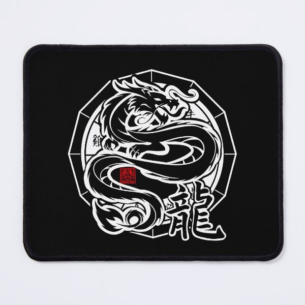 Item preview, Dragon Chinese Zodiac Sign Lunar New Year Tribal Design designed and sold by loshimizuDesign.