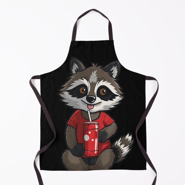 Item preview, Little Raccoon Legend Fella Drinking RoCa Cola designed and sold by NapNapSleeper.