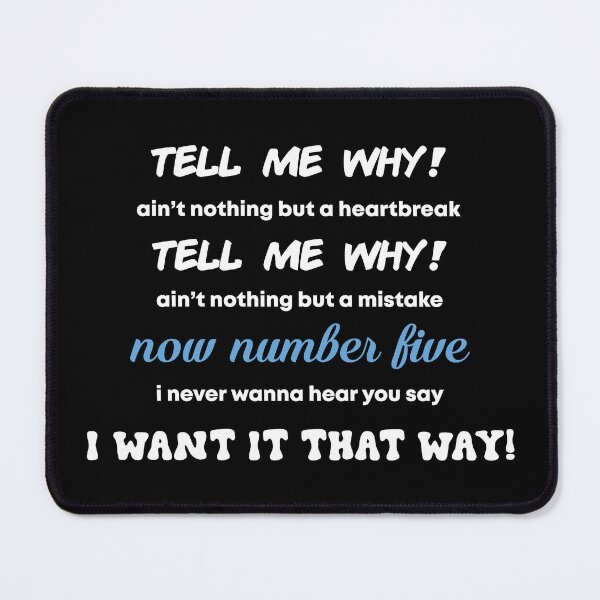 Item preview, Brooklyn Nine Nine 'I want it that way' designed and sold by Alicia-Lee.