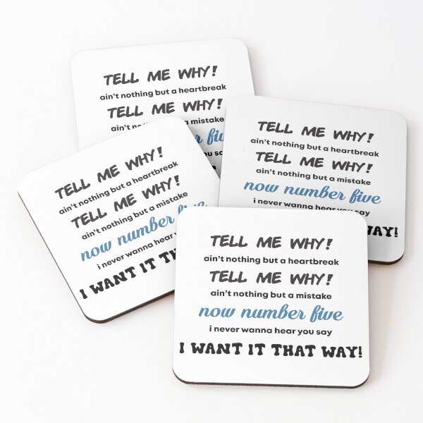 Item preview, Brooklyn Nine Nine 'I want it that way' designed and sold by Alicia-Lee.