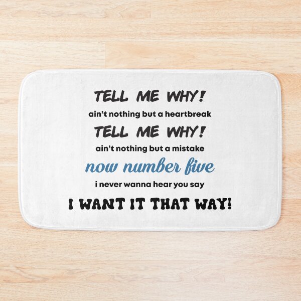 Item preview, Brooklyn Nine Nine 'I want it that way' designed and sold by Alicia-Lee.