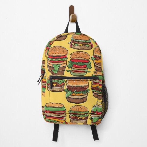 Aperçu de l'œuvre Patro Burgers / Tuile de hamburger créée et vendue par apolinART.