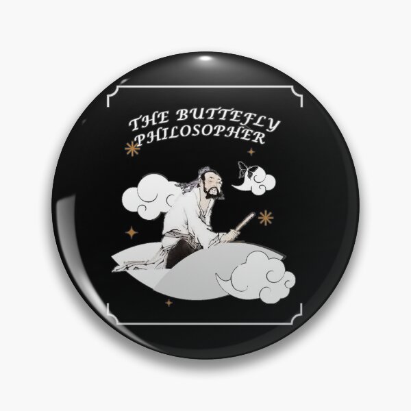 Item preview, The Butterfly Taoism Philosopher Zhuangzi or Chuang-Tzu designed and sold by Winter--Flowers.