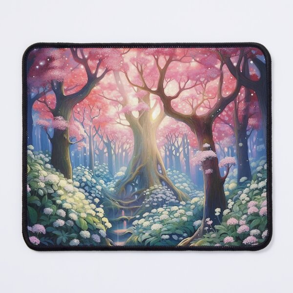 Item preview, a magical Viburnum woods - 4 designed and sold by Wilderness Algorithm.
