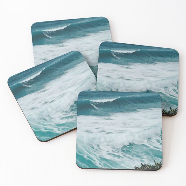 Item preview, Turquoise Ocean Waves designed and sold by Fragpop.