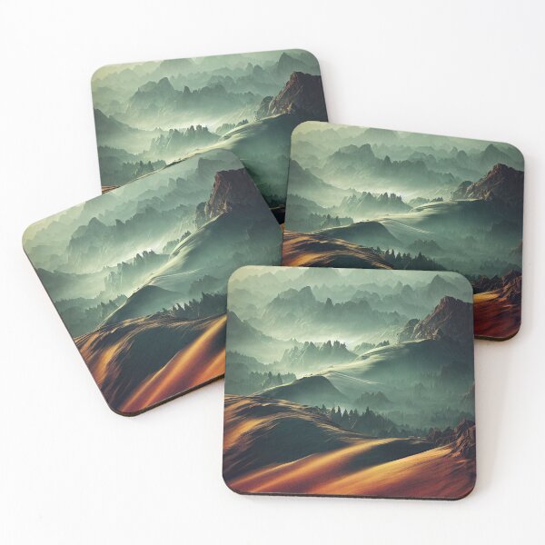Item preview, Misty Hills: Beauty of Majestic Nature designed and sold by Piotrek0001.