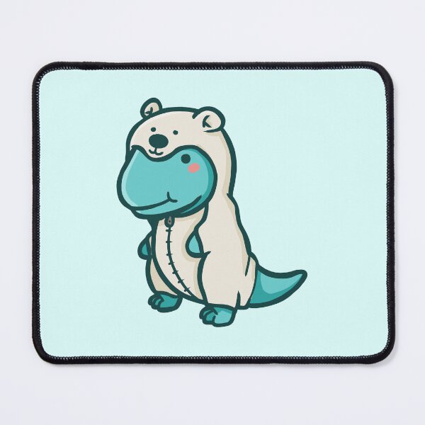 Item preview, Cute T-Rex in polar bear pajamas, dino, dinosaur designed and sold by hugadino.