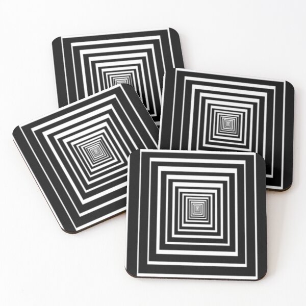 Item preview, Three-dimensional shirts, stickers, mug,and many other products...T-shirt with 3D art,Black and white boxes designed and sold by Misnrays93.