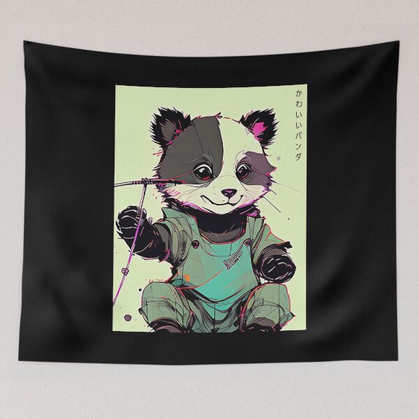 Item preview, Cute Panda - Inkpunk designed and sold by CyberInc.