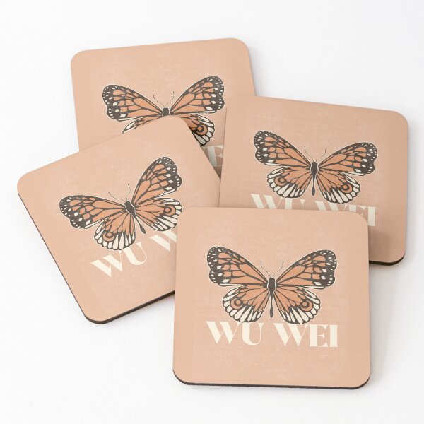 Item preview, Butterfly Wu Wei Zhuangzi Chuang-Tzu Chinese Taoism Philosophy designed and sold by Winter--Flowers.