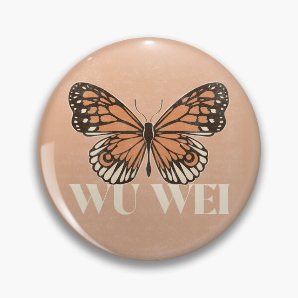 Item preview, Butterfly Wu Wei Zhuangzi Chuang-Tzu Chinese Taoism Philosophy designed and sold by Winter--Flowers.