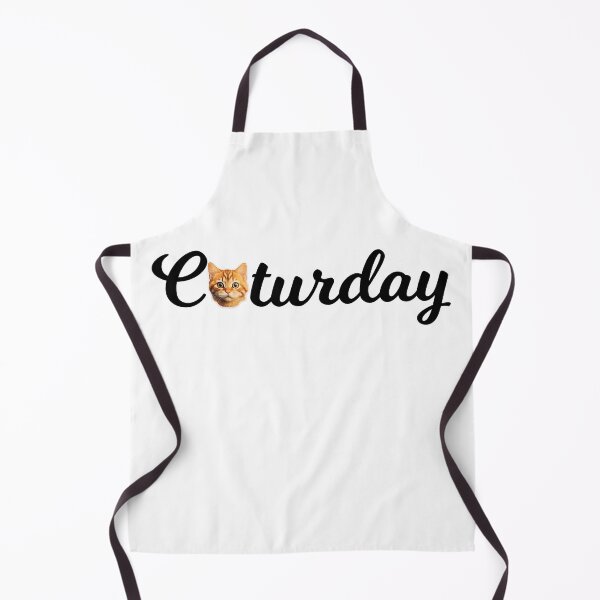 Item preview, Caturday Cute Cat Word Cursive designed and sold by BaysparksMedia.