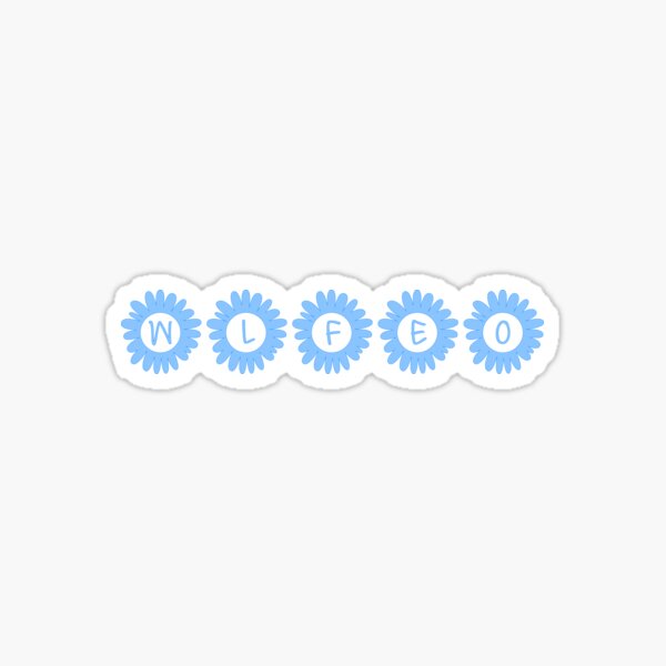 WLFEO Daisy Sticker