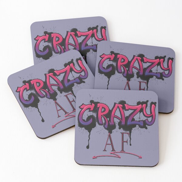 Item preview, Crazy AF designed and sold by Twisted-Teeze.