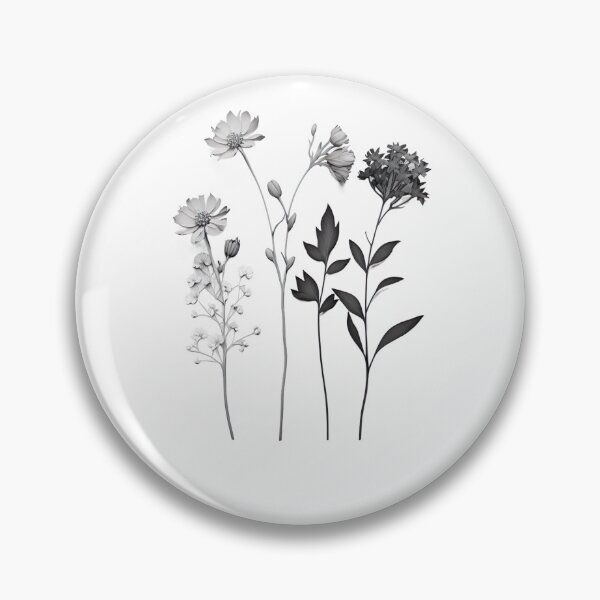 Item preview, Line Art Of Flowers 2 designed and sold by MONDOPLY.