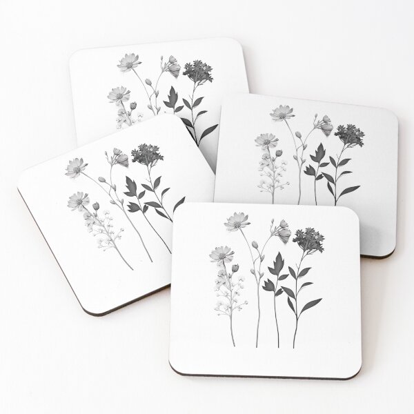 Item preview, Line Art Of Flowers 2 designed and sold by MONDOPLY.