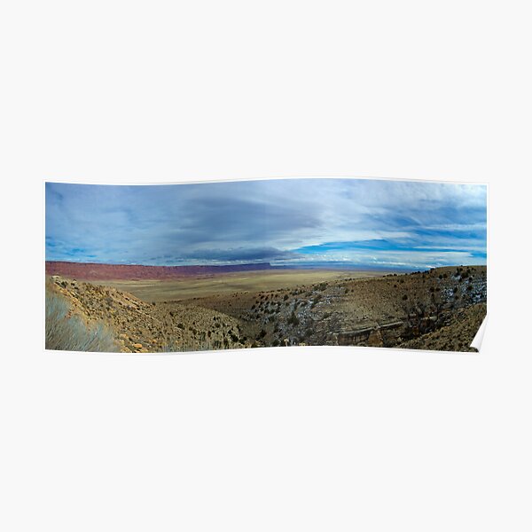 Vermilion Cliffs - Panorama Poster