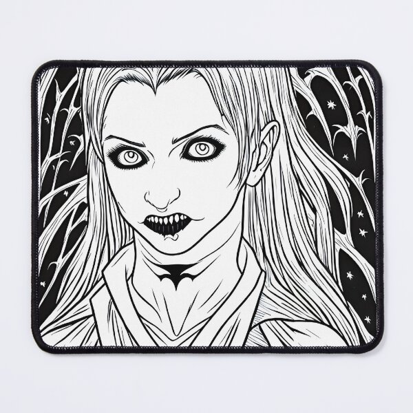Item preview, Vampire Lady Portrait 1 designed and sold by Unsettling.