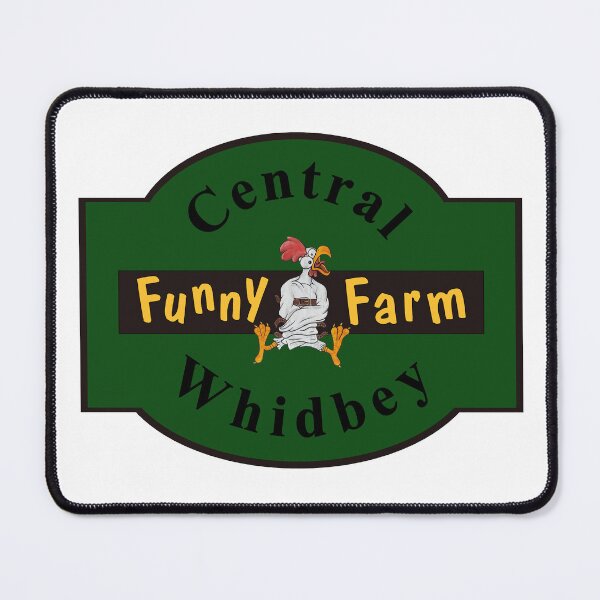 Item preview, Funny Farm Logo designed and sold by alsbydesign.