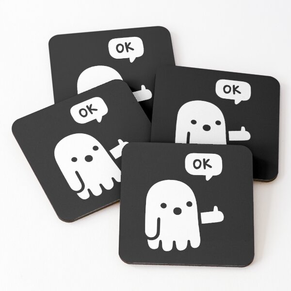 Item preview, Ghost of Approval - Cute Ghost Boo Boo designed and sold by iSatbir.