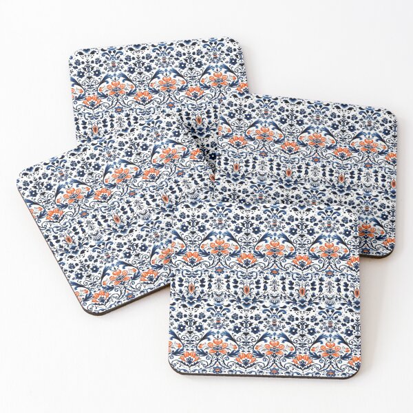 Item preview, "Oranje Bloesem" (Orange Blossom) designed and sold by PixelPatchwork.